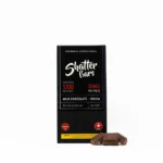 Euphoria Extractions Shatter Bars Indica Milk Chocolate 1200mg THC