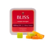 Bliss Gummies Sweet Escape 1080mg THC